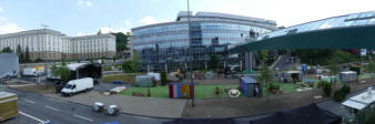 07.07.17 -Panoramabild vom Sparkassen Parkdeck
