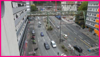 18.10.16 - Die Verkehrsfhrung wurde am Montag wieder gendert.