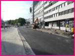 15.09.16 - Die zweite Teerschicht ist nun auch fertig eingebaut.