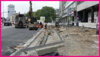 20.09.16 - Neue Leerrohre werden eingebaut.