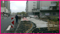 03.11.16 - Einige weitere Meter Fu/Radweg wurden verlegt.