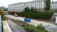 02.09.14 - Hier erinnert nichts mehr an die Busrampe.