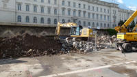 18.08.14 - Bis auf die scuttberge ist der Rckbau erledigt,