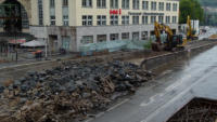 15.08.14 - Ausbau des Schotterbett.