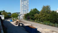 03-09-14 - Hier erinnert nichts mehr an die Busrampe.