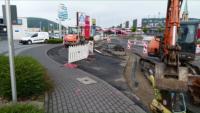 28.06.14 - Die neue Straenverlauf.- Blick Richtung Hoeftstrae