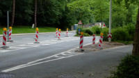 19.06.14 - Die Baustelle in Fahhrichtung Elberfeld jedoch andere Straenseite