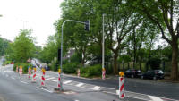 28.06.14 - Die Ampelanlage ist nun auch Montiert