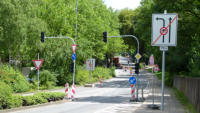 07.07.14 - vorne Eimndung - hinten der Abzweig zur Ronsdorfer Strae