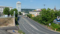 19.07.14 - Ein letzter Blick vor der Sperrung der Bahnhofsstrae