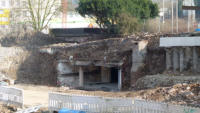 23.03.15 - Blick zum Tunnelrest -ex Eingang Dppersberg