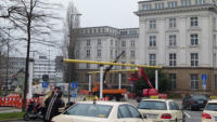 23.01.15 - Die Prov. Gasleitung im Aufbau. 