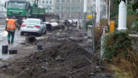 10.03.15 - Die Pfahlbohrarbeiten sind nun abgeschlossen.