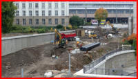 21.10.16 - Auch am vorderen Loch wird noch am Kanal gearbeitet.