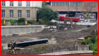 09.11.16 - Hier wurde ein neuer Schacht eingebaut.