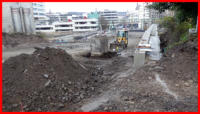 23.11.16 - Dieser alten Kanalschacht wrd nun auch zurckgebaut.