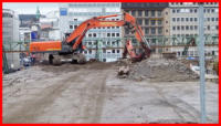 03.03.16 - Nun beginnenauch hier nach langen Stillstand die Bauarbeiten.