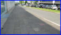 19.05.16 -  Markierungen fr den neuen Taxi Standplatz.