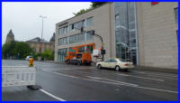 23.05.16 - Die Lichtzeichenanlage wird nun fr das neue Baufeld umbebaut.