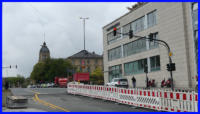 30.09.16 - Bis auf die linke Ampel wurden alle ausgeschaltet.