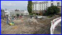 11.10.16 - Der Erdwall ist nun entgltig weg.