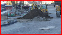 19.01.17 - Die Gullis werden nun eingebaut.