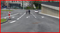 08.06.17 - An der Bahnhofstrae gehen die Fahrbahn Markierungen weiter. Die Pfeile wurde heute aufgebracht.