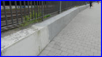 10.04.17 - Die Sanierung der Mauer ist abgeschlossen.