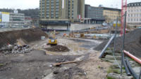 20.12.14 - Der Rckbau ist nun bist zum Personentunnel abgeschlossen.