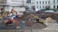 13.12.14 - Der letzte Rest wird nun Rckgebaut.