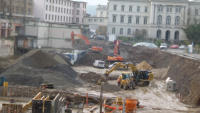 16.12.14 - In wenigen Tagen ist der Rest auch abgebaut.