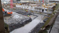 16.01.15 - Die ersten Ebene fr die Fundamente.