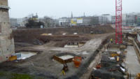 18.02.15 - Weitere Fundamente wurden eingeschalt.