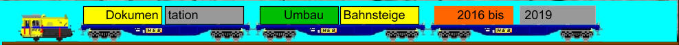 Dokumen tation Umbau Bahnsteige 2016 bis 2019
