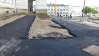 31.07.15 - Der neuen Fugngerweg ist fast fertig..