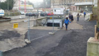 20.01.15 - Neue Wege zum Bahnhof. 
