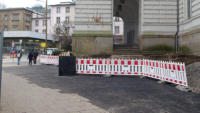 23.01.15 - Absperrung fr die Fugnger