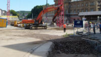 03.08.15 - Der alte tunnelzugang wurde nun verfllt.