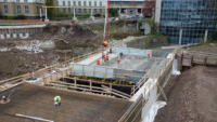 09.11.15 - Die Brcke an der Sdseitre wurde nun gegossen.