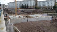 14.11.15 - Die Brcke wurde heute nun ausgeschalt.