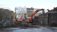 01.03.15 - Die Abbrucharbeiten sind fast abgeschlossen.