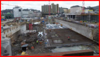 22.03.16 - Vorbereitungen fr einen neuen Baukran.