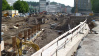 30.07.15 - Nach dem Betonieren.
