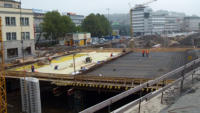 20.10.15 - Im Sdteil ist der Der bewehrungsstahl shon eingebaut.