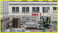 23.05.2018 - Die Mauer ist fertiggestellt.