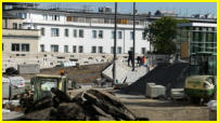 07.08.2018 - Die letzten Steine werden eingepasst.