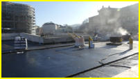 15.02.2017 - Hier wird der Asphalt gekocht.