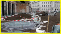 09.10.17 - Der neue Weg ber dem Busbahnhof erffnet neue Blickwinkel. Blick ber den neuen oberen  Vorplatz.