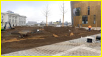 30.01.2018 - Ein paar Lichtstrahler wurden auch noch eingebaut. 30 Min spter wurde alles wieder verschlossen.