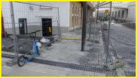 12.10.2018 - Der Zugang zur Bahnpolizei wurde wieder zurckverlegt.